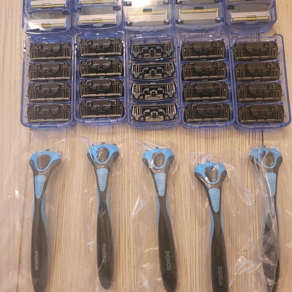 New Disposable razors men 5pack 40 blades - Picture 2 of 3